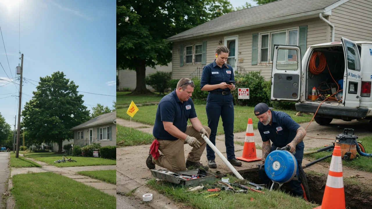 Sewer Line Repair in Brownsville, IN near me
